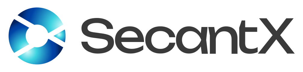 SecantX Blue Logo PNG